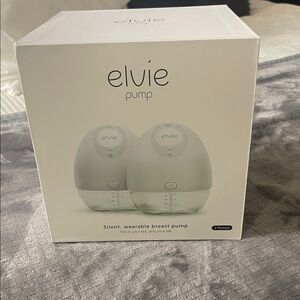 Elvie Silent Wearable Breast Pump - White